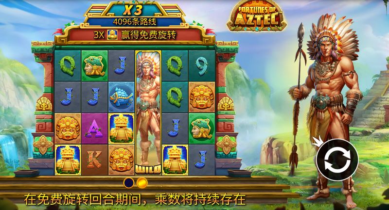 阿兹特克财宝——探索神秘文明,挖掘无尽财富! 4 赢奖乘数